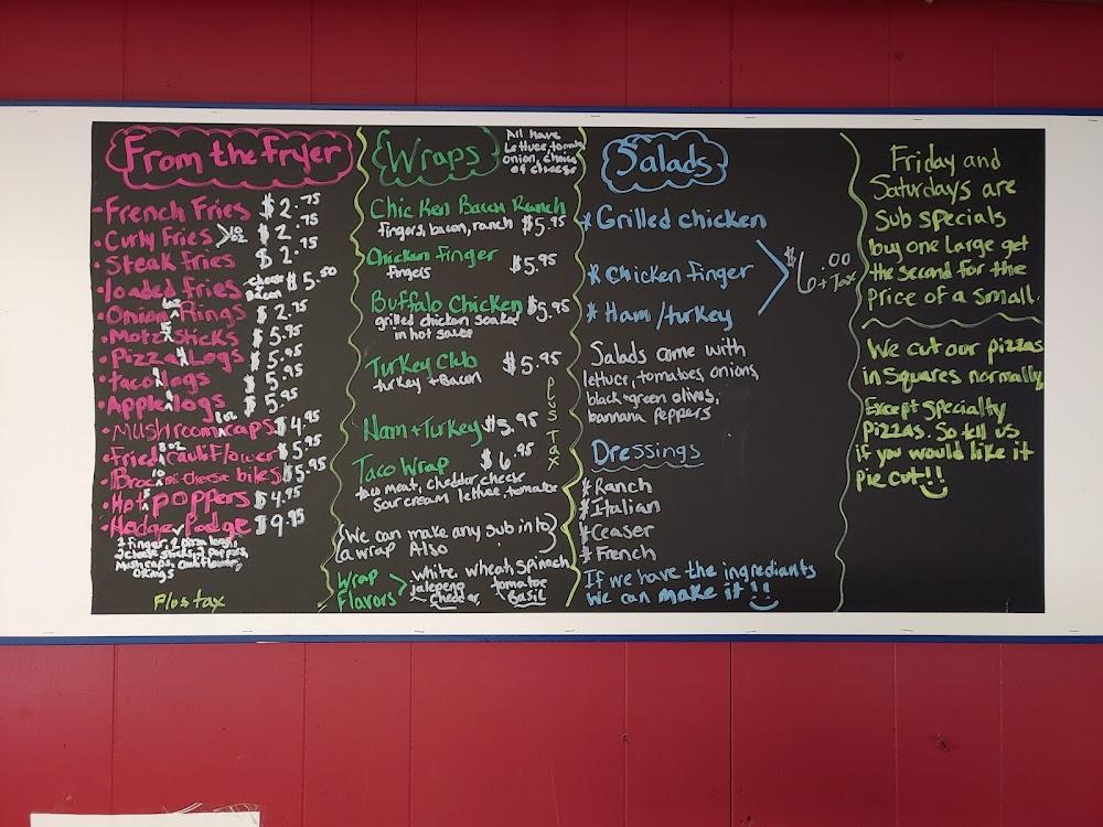 Nino's Pizzeria Menu image 1