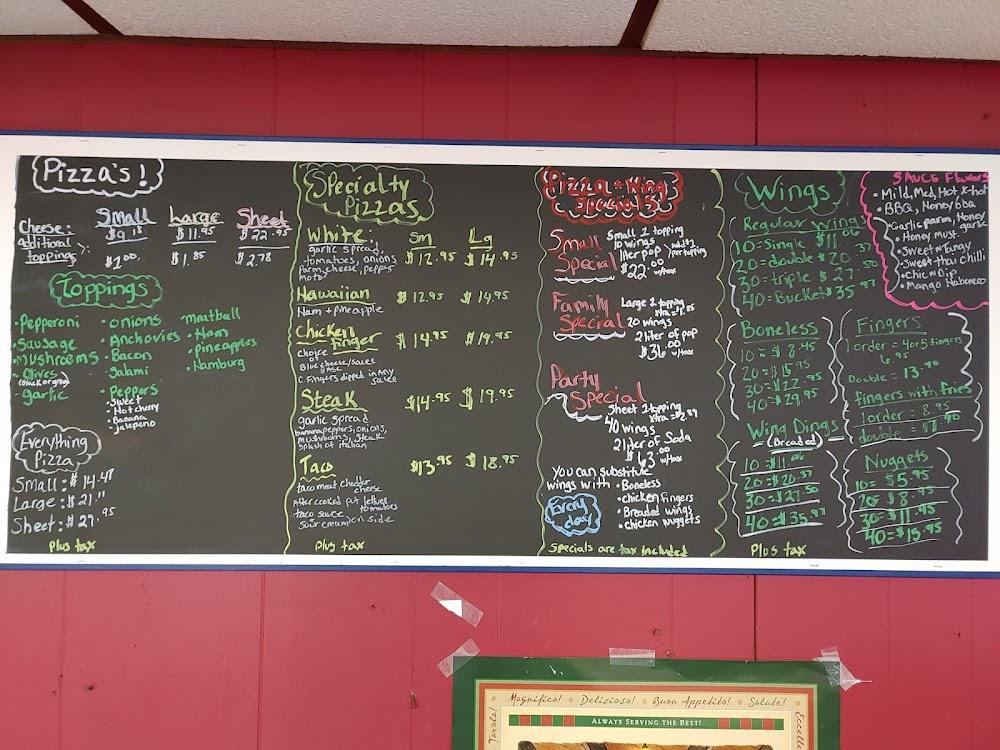 Nino's Pizzeria Menu image 2