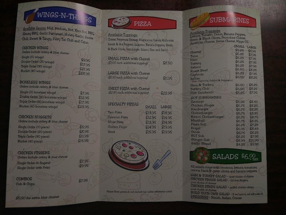 Nino's Pizzeria Menu image 3